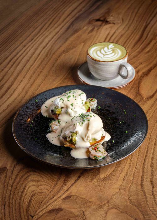Eggs Benedict Angol Muffinon
