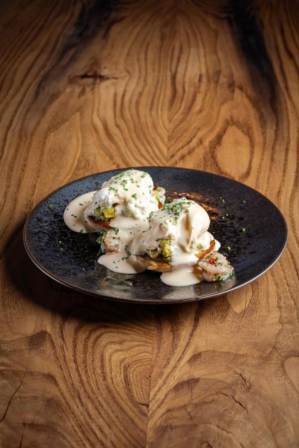 Eggs Benedict Angol Muffinon