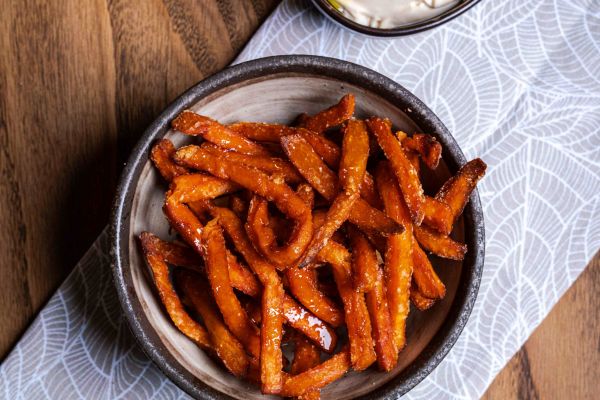 Édesburgonya fries