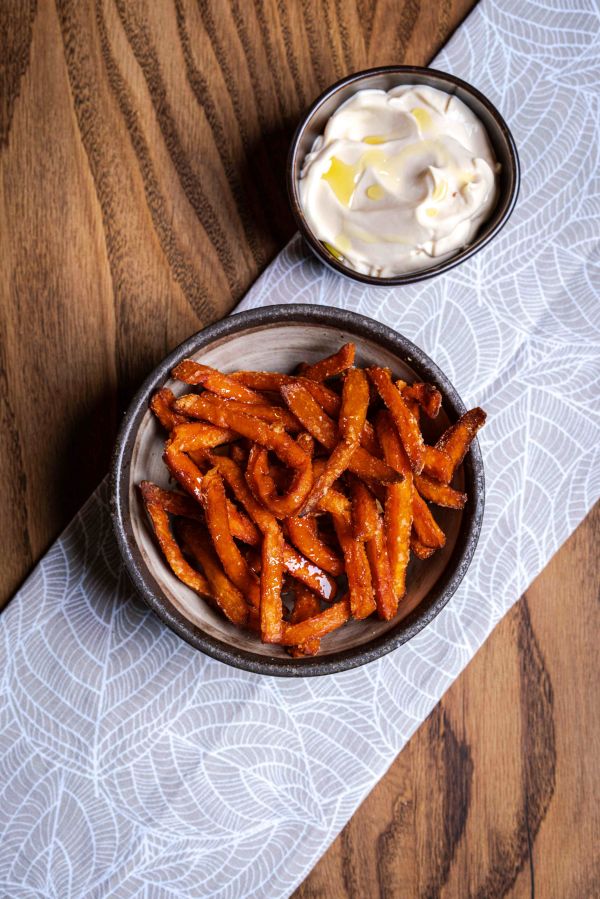 Édesburgonya fries