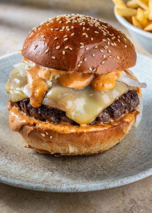 Chipotle burger