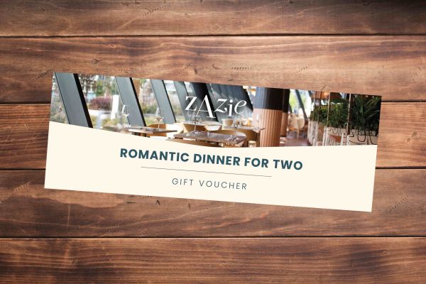 Romantic dinner for two