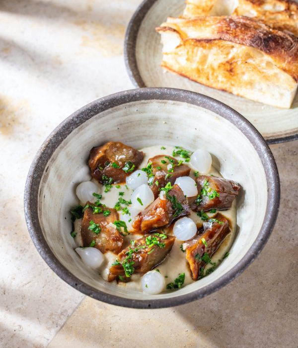 Vegán padlizsán krém