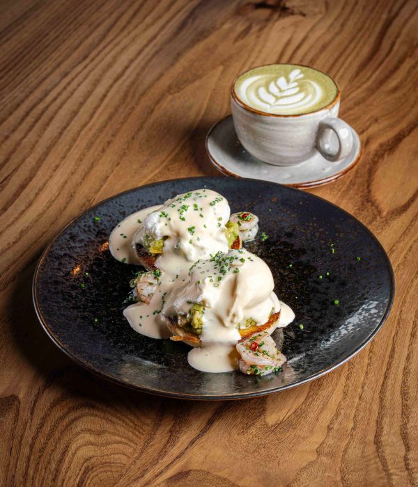 Eggs Benedict Angol Muffinon