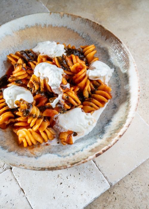 Pistacchio & Pomodoro Fusilli