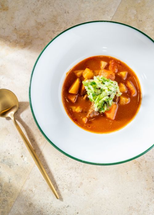 Gulyásleves Csipetkével