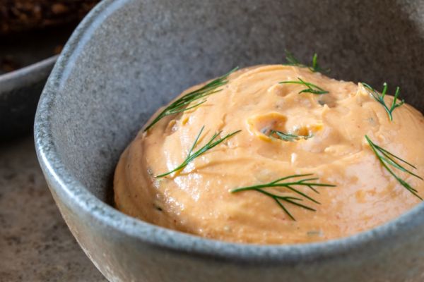 Hungarian Körözött with Confit Garlic and Dill