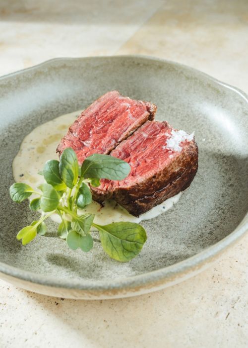 Bélszín Steak, Krémes Kampot Borsmártással